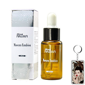 Nước pha Mascara không vón cục Mira Aroma Hàn Quốc 20ml tặng kèm móc khoá