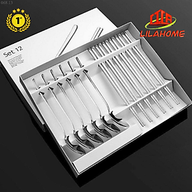Mua Hộp 6 Đũa 6 Muỗng Inox 304 Cao Cấp Phong Cách Sang Trọng - Hàng Chính Hãng