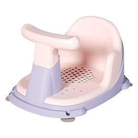 Cute Bath Seat Support Chair with Suction Cup for Newborn Bathroom Shower Toddler Kids