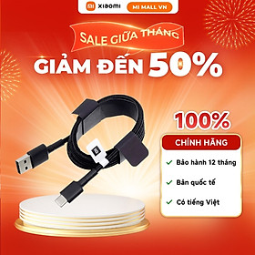 Mua Cáp Sạc Xiaomi Mi Braided USB Type-C Cable 100cm - Hàng Chính Hãng