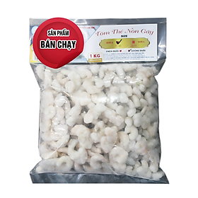 Tôm nõn gãy đông lạnh Thiện Nhà Tôm túi 1kg giao nhanh siêu tốc HCM