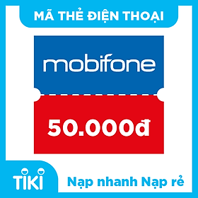 Hình ảnh Review Mã thẻ điện thoại Mobifone 50K