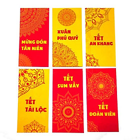 Set 6 bao lì xì vintage - Tân Niên