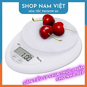 Cân Điện Tử Nhà Bếp 5kg - Cân Chia Thực Phẩm Nhà Bếp - Cân Tiểu Ly 5kg