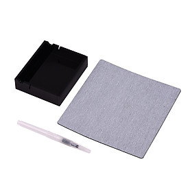 Reusable Buddha Board Artist Board Paint with Water Brush & Stand Release Pressure Relaxation Meditation Art Mindfulness