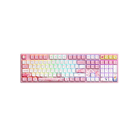 Mua Bàn Phím Cơ Máy Tính Có Dây - AKKO 5108S Sailor Moon Crystal| Foam Tiêu Âm| LED RGB| AKKO CS Jelly Pink Switch| Chuyên Game| Hàng Chính Hãng