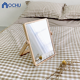 Gương Để Bàn Khung Gỗ OCHU - Mini Mirror