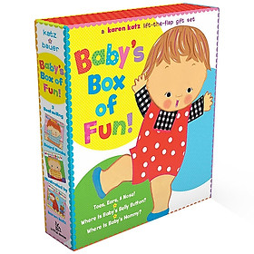 Baby’s Box Of Fun: A Karen Katz Lift-The-Flap Gift Set: Toes, Ears, & Nose!/Where Is Baby’s Belly Button?/Where Is Baby’s Mommy?