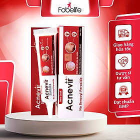 Kem Hỗ Trợ Giảm Mụn Đầu Đen Cho Da Nhờn Acnevir đỏ ( Tuýp 15gr )