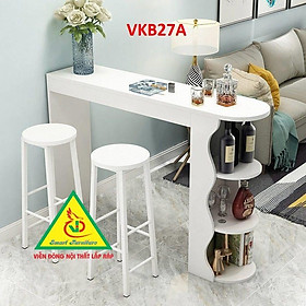 Mua Quầy bar mini kết hợp tủ rượu VKB27A ( không kèm ghế) - Nội thất lắp ráp Viendong Adv