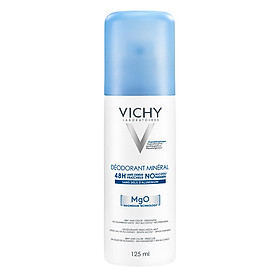 Xịt Khử Mùi Giàu Khoáng, Giúp Vùng Da Dưới Cánh Tay Khô Thoáng Vichy DÉODORANT MINÉRAL (125ml)