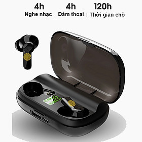 Mua Tai nghe bluetooth không dây Nhét Tai  Tai nghe hiển thị kỹ thuật số 5.0 Ngăn sạc 1200mAh để sạc điện thoại di động - Hàng Chính Hãng PKCB PF267