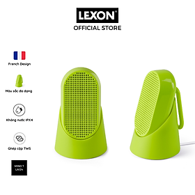Loa bluetooth có móc treo túi LEXON kháng nước - MINO T - Hàng chính hãng - Xanh bơ