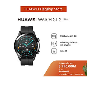 Đồng hồ thông minh Huawei Watch GT2 | Kirin A1 | Thời lượng pin dài | Kiểu dáng thể thao thời thượng | Hàng Phân Phối Chính Hãng