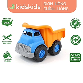 Đồ Chơi Xe Chở Cát Green Toys Cho Bé Từ 1 Tuổi - Xanh/Cam