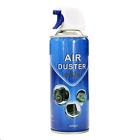 Bình Xịt Bụi Khí Nén Air Duster Vệ Sinh Laptop Hàng Màu Xanh Cao Cấp - Khí Xịt Cực Mạnh - DEVO SHO