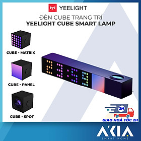 Mua Đèn Yeelight Cube ARGB trang trí bàn làm việc  gaming  đa hiệu ứng ánh sáng  gamesync  musicsyne  hỗ trợ matter/homekit - Hàng chính hãng