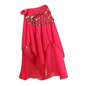 Women Belly Dance Hip Scarf Wrap Belt Dancer Skirt Costume