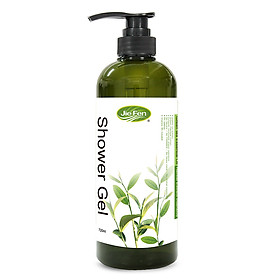 Sữa tắm thảo dược Organic tẩy nhờn dưỡng ẩm chống lão hóa Jie Fen Herbal Extract Intensive shower Gel, Taiwan 720 ml - Trà xanh