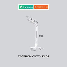 Đèn LED chống cận TaoTronics TT-DL02, 4 chế độ sáng, 5 mức sáng, hẹn giờ - Hàng chính hãng