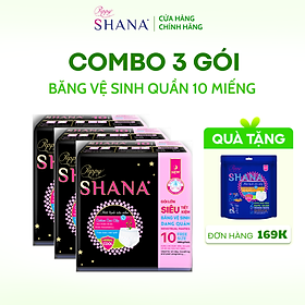 Băng Vệ Sinh Quần Peppy Shana Ngày Đêm Siêu Thấm, Freesize, Chống Tràn Tối Đa, Siêu Tiết Kiệm
