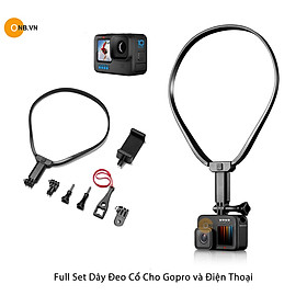 Mua Fullset Dây Đeo Cổ Cho Gopro và Điện Thoại