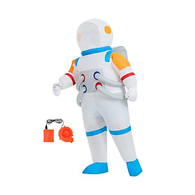 Inflatable Astronaut Costume Adult Kids Space Suit for Women Men Fancy Dress Carnival Clothing Cartoon Props Halloween Party Costume Cosplay