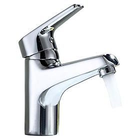 Vòi lavabo nóng lạnh Eurolife EL-3002 (Trắng bạc)