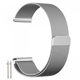 Dây đồng hồ 22mm lưới thép không gỉ dành cho đồng hồ Samsung Gear S3 Frontier Classic/Galaxy Watch 46mm