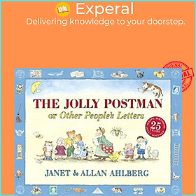 Sách - The Jolly Postman or Other People's Letters by Allan Ahlberg (UK edition, hardcover)