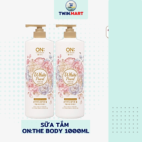 Date xa 2024 TPHCM Sữa tắm hương nước hoa On: The Body Perfume 2021 - thương hiệu Hàn Quốc - hương White Pearl