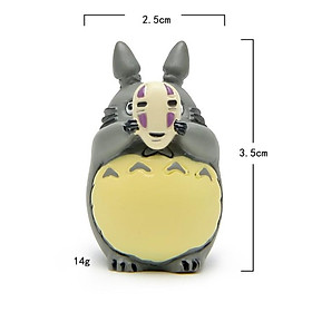 Mua Mô hình Totoro cầm mặt nạ Vô Diện cho các bạn làm móc khóa  trang trí tiểu cảnh  DIY
