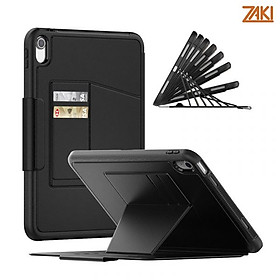 Bao da chống sốc có chân dựng cho iPad A16 11″ Gen 11th/10.9″ Gen 10th Zaki Shockproof Shield - Hàng Chính Hãng