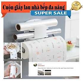 Mua Giấy lau đa năng giấy lau bếp giấy lau tay cuộn trắng có thể giặt được giấy lau màu họa tiết