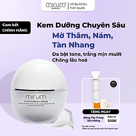 Kem dưỡng trắng da, mờ nám & tàn nhang Mirum 55ml– Mirum Glow Synergy Cream