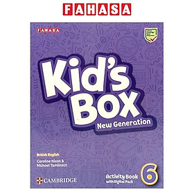 Sách ngoại văn: Kid's Box New Generation - Activity Book With Digital Pack 6
