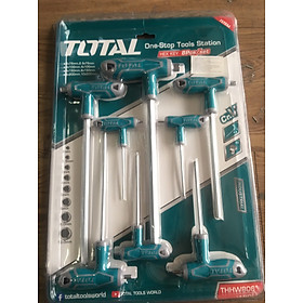 Bộ 8 chìa lục giác tay cầm chữ T total THHW8081