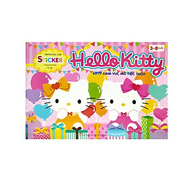 Sticker - H.e.l.l.o K.i.t.t.y - Kitty Ham Vui, Mở Tiệc Thôi (3-8 Tuổi)_MT