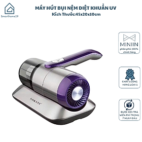 Máy Hút Bụi Giường Nệm Diệt Khuẩn UV, Công Suất 1400W - Hút Sạch Mọi Bụi Bẩn - HÀNG CHÍNH HÃNG MINIIN