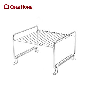 Kệ inox để đồ đa năng, kệ inox nhà bếp (1cái) - có 3 size lựa chọn