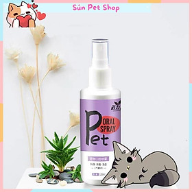 Xịt thơm miệng cho chó mèo Borammy 100ml