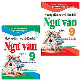 Sách - Hướng Dẫn Học Và Làm Bài Ngữ Văn Lớp 9 - Combo 2 Tập - Bám Sát SGK Kết Nối Tri Thức Với Cuộc Sống - Hồng Ân
