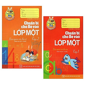 Combo Làm Quen Với Chữ Cái - Chuẩn Bị Cho Bé Vào Lớp 1 -Tập 1 Và 2 - Tủ Sách Bé Vào Lớp 1 (Bộ 2 Tập)