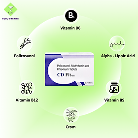 Thực phẩm chức năng CD FIT Hỗ trợ đường huyết, cải thiện Cholesterol