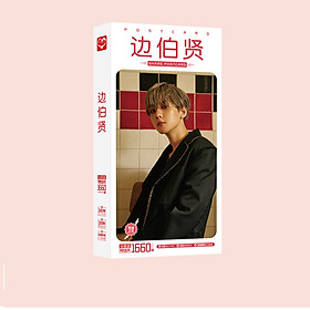 Postcard hộp bưu thiếp Baek Hyun EXO mới nhất 1660 tấm có hình dán