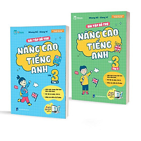 Sách - Combo Bài Tập Bổ Trợ Nâng Cao Tiếng Anh Lớp 3