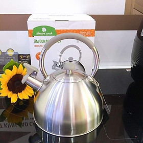 Mua Ấm Siêu Tốc Đun Nước Sử Dụng Cho Bếp Từ Inox 304  Smartcook 2353328 2.5L Hàng Chính Hãng