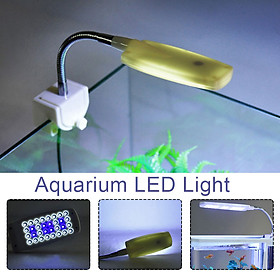 Đèn Led Cho Bể Cá Mini Có Thể Bẻ Cong Trắng Xanh