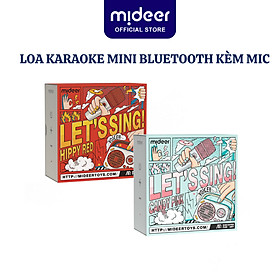 Mua Loa karaoke mini bluetooth kèm mic cho bé Mideer versatile singalone microphone - Hàng chính hãng