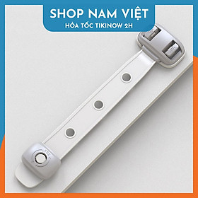 Khóa Tủ An Toàn Cho Bé Xoay 360 Độ, Khóa Tủ Lạnh, Bếp, Hộc Bàn Chống Kẹt - Chính Hãng NAVIVU